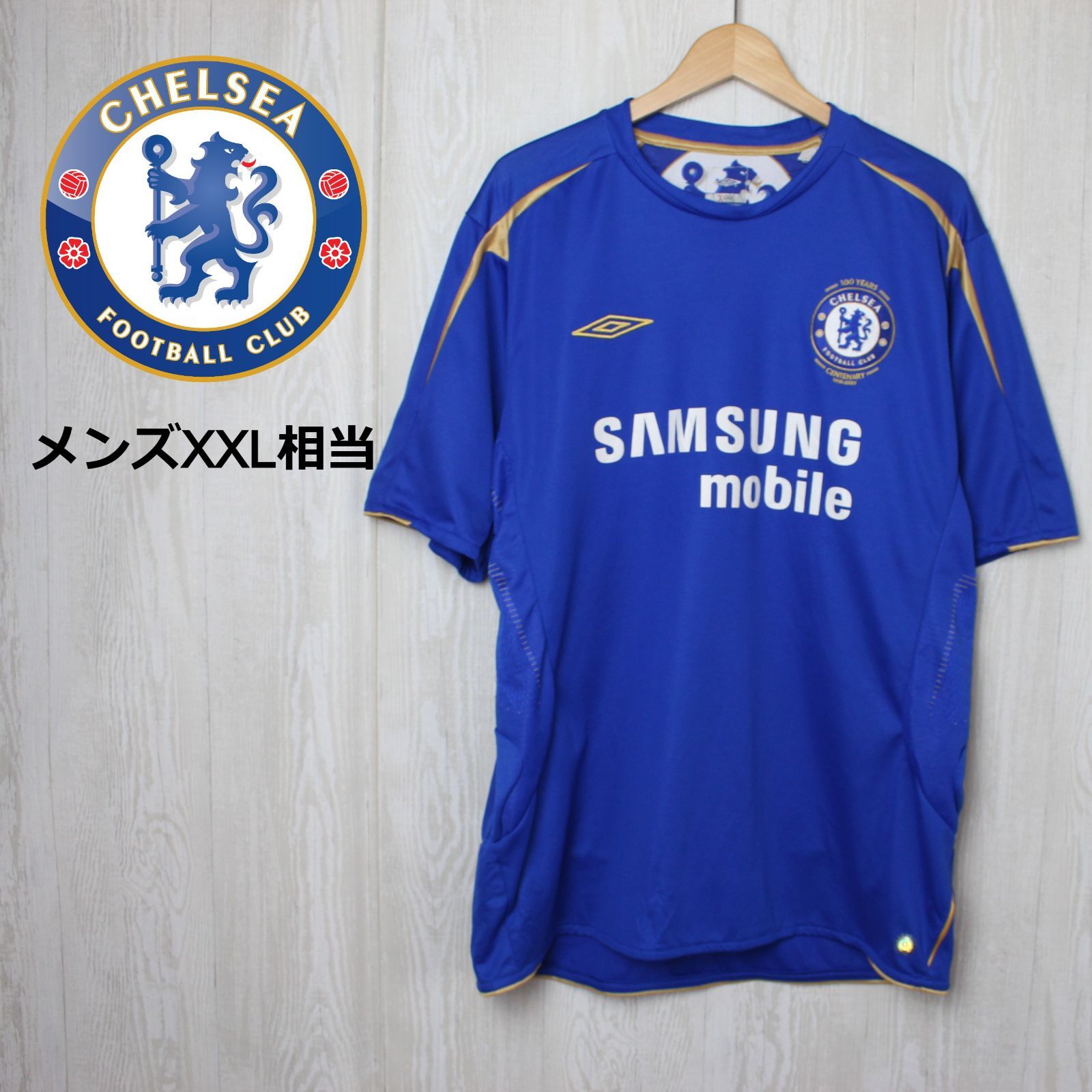 海外輸入】チェルシーFC サッカーユニフォーム XXL相当 2005-06