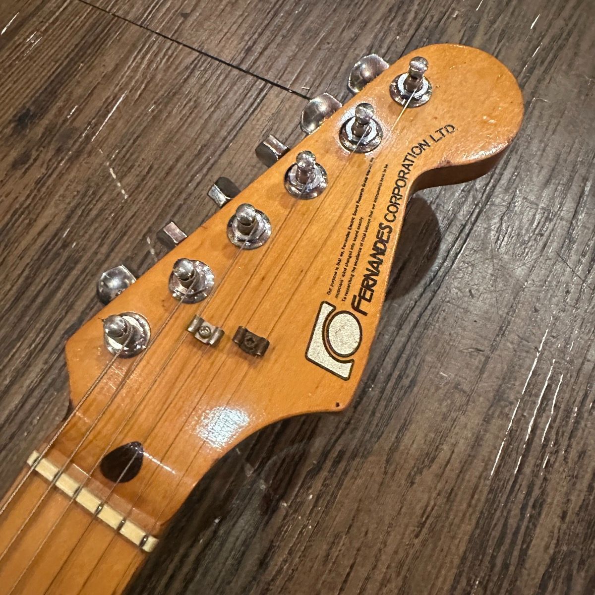 Fernandes FST-85 1977年製 石ロゴ Electric Guitar エレキ