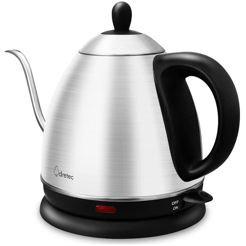 新品 電気ケトル コーヒードリップ 電気ポット コーヒーケトル 0.8L 新