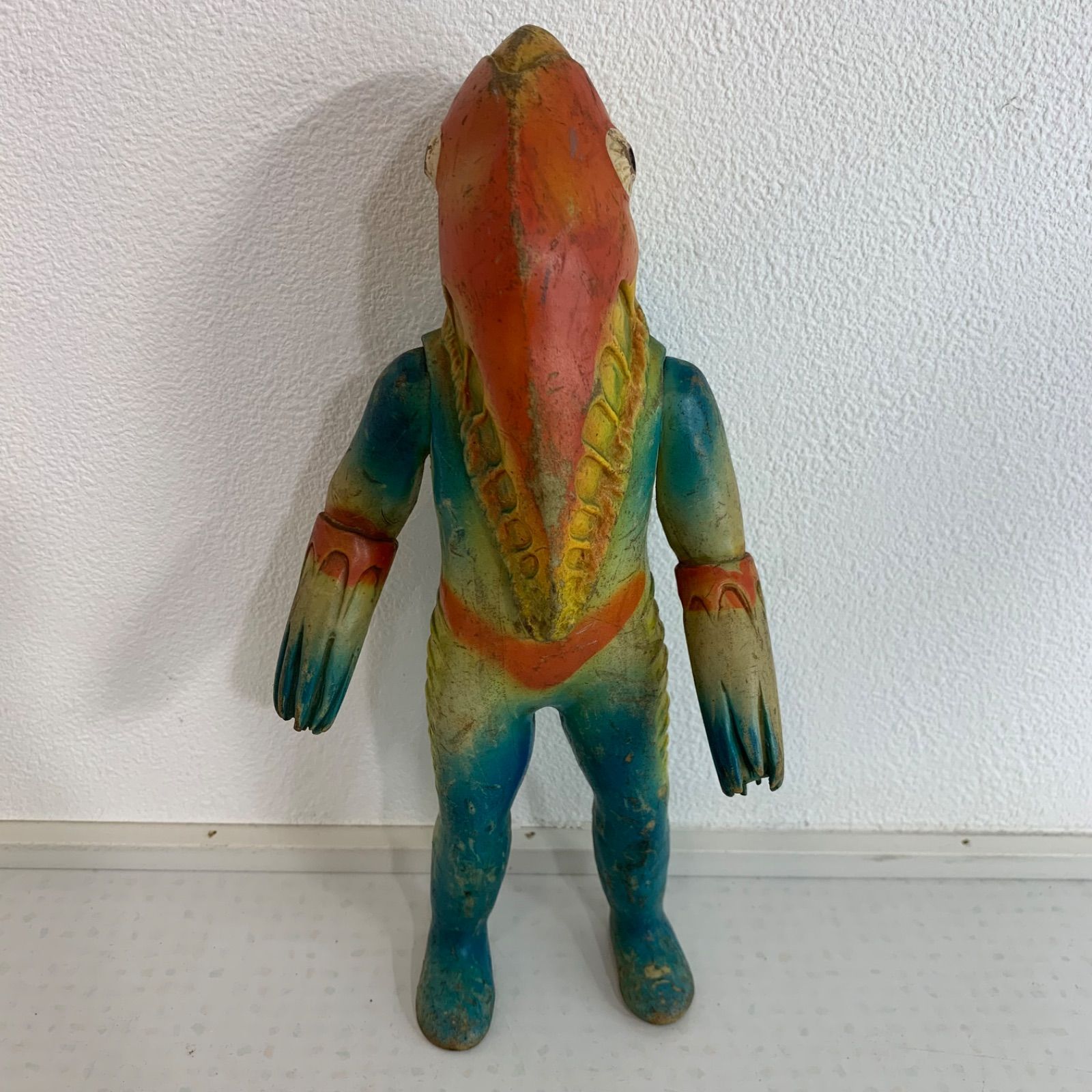 B*B様 昭和レトロ ソフビ ゴドラ星人 マルサン 1967年〜 当時物 Yahoo