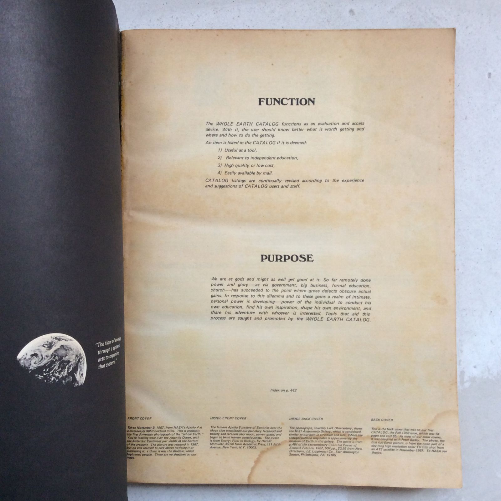 The Last Whole Earth Catalog ラストホールアースカタログ（２