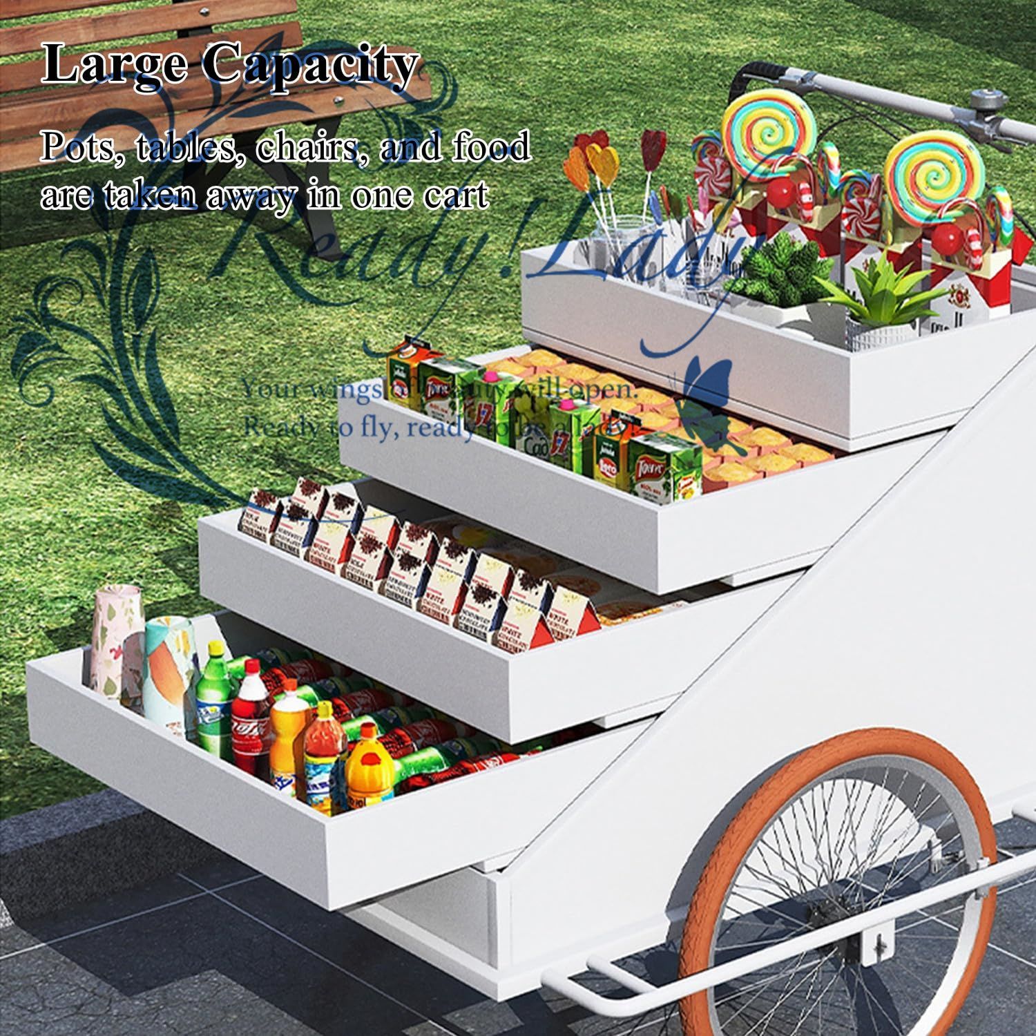 カーゴ三輪車 移動販売車