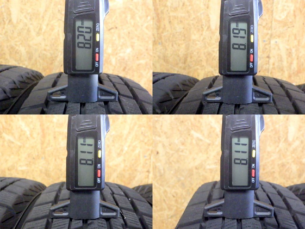 SP576 F◆送料無料●2025年製造 約8部山●YOKOHAMA iceGUARD iG52c●155|65R14●4本