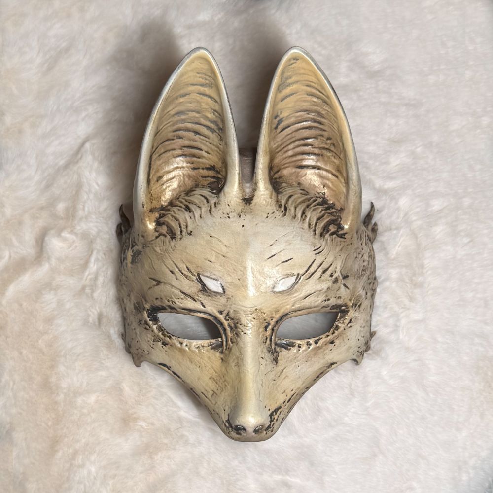 お取寄せ商品 納期ご相談下さい コスプ イテム SILENT HILL f サイレントヒル 風 常喜寿幸 狐 お面 仮面 マスク