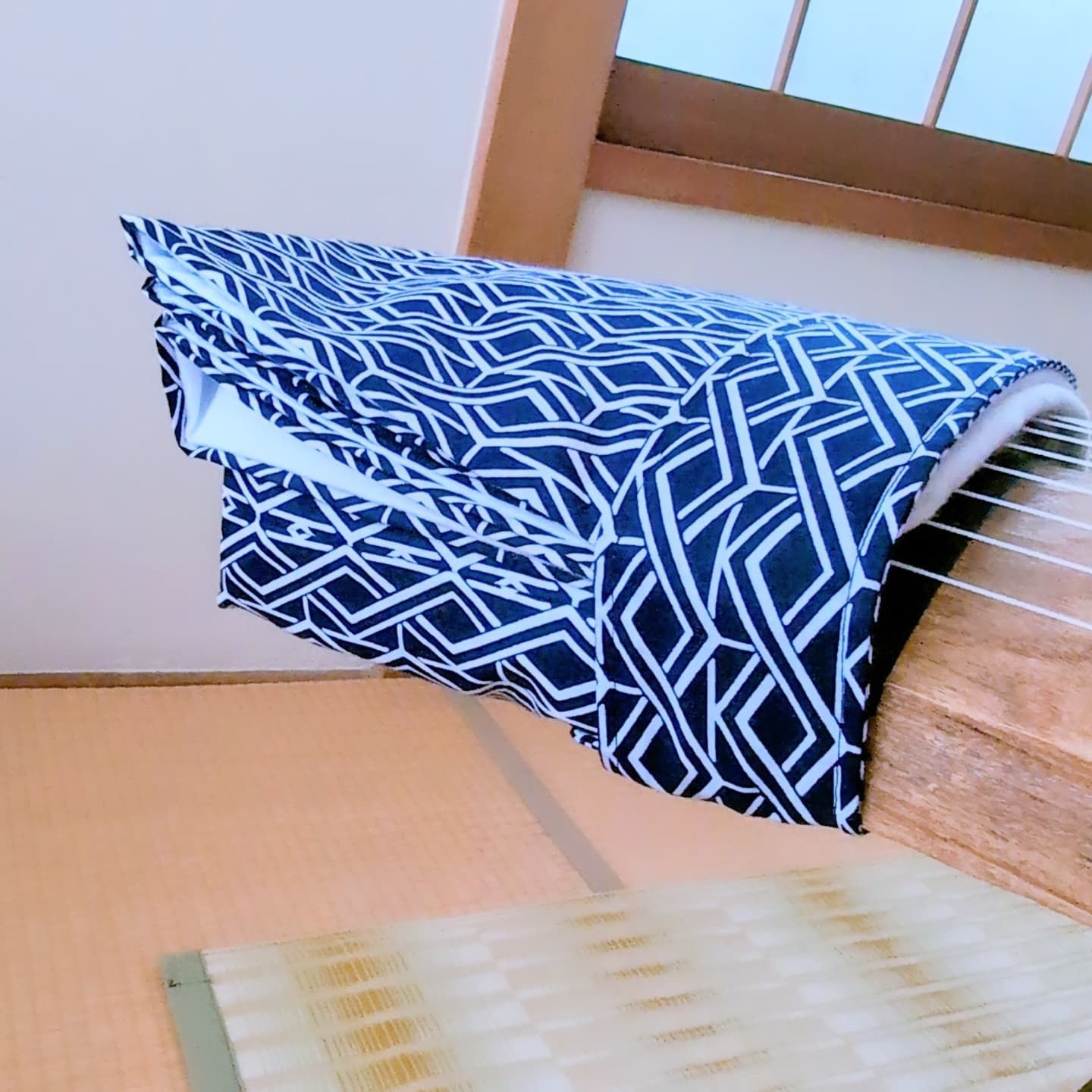 お琴のゆたん　帯 琴カバー/ケース ゆたん／油単（13絃琴用）（No32） お箏/お琴