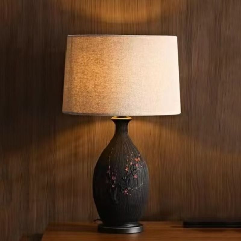 ワビサビ 陶器 灯具 テーブルライト 和風 レトロ モダン デザインランプ 民宿 ホテル 客室 リビング 寝室 ベッドサイド フロアランプ 雰囲気照明JY37