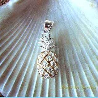 ハワイアンジュエリー ペンダントトップ『パイナップル』シルバー