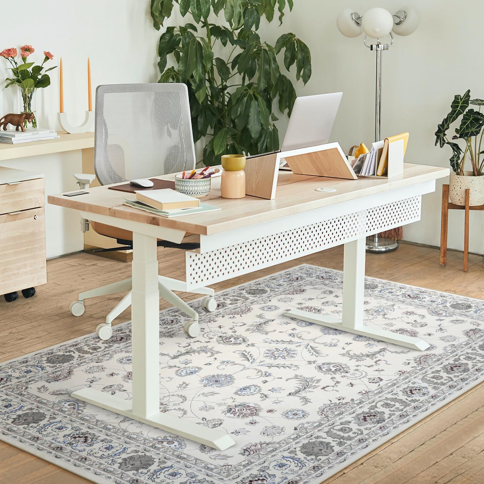 正方形 ペルシャ絨毯風