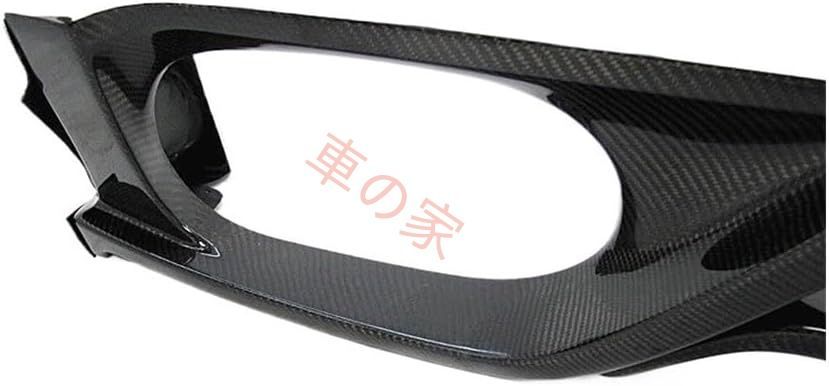 日産 GTR R35 2008-2016 対応 リアリップバンパーカバー バリワイドスタイル カーボンファイバー カー ディフューザー フォグランプ付き