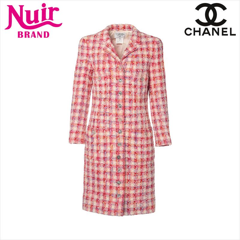 CHANEL シャネル コート Size 42 P06384V04629 96P ウール×ナイロン