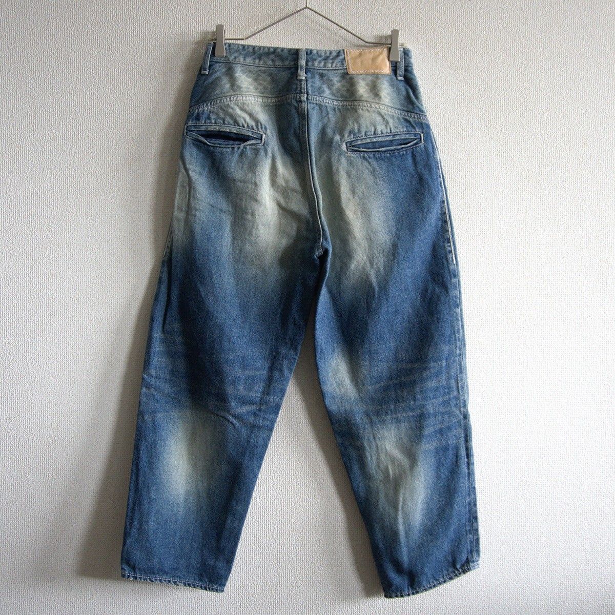 mina perhonen always デニム 34 定価3.9万】ミナペルホネン mina perhonen always デニムパンツ