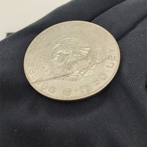 アンティークコイン 独立戦争150年記念 メキシコ 10ペソ 銀貨 SV900 シルバー 29.0g - メルカリ