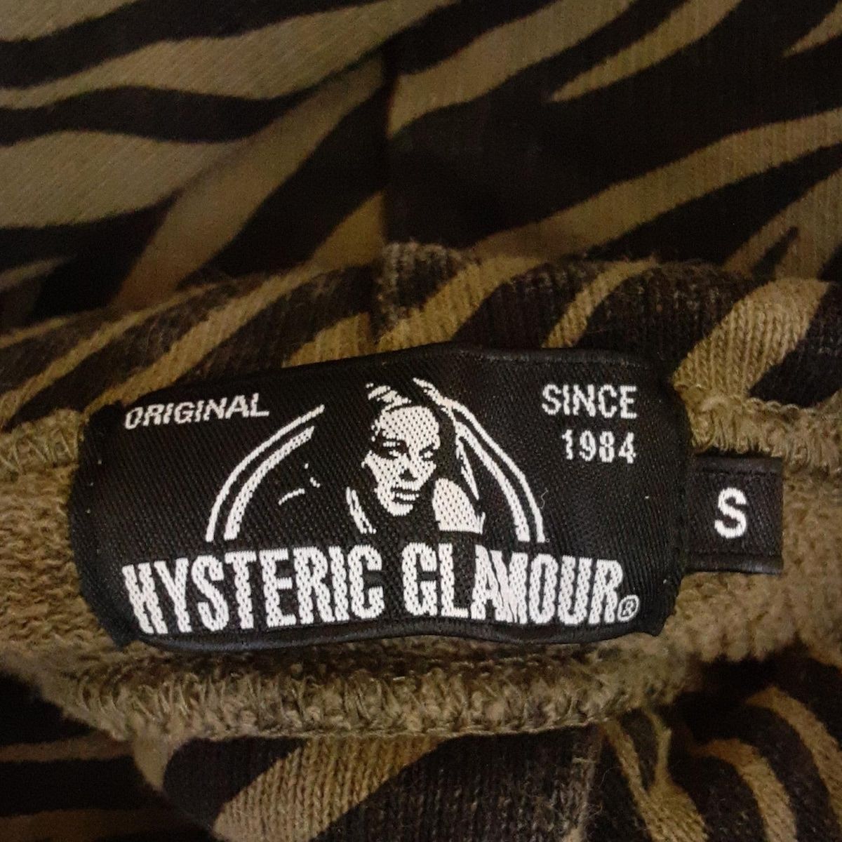HYSTERIC GLAMOUR - HYSTERIC GLAMOUR ゼブラ柄 フード付きパーカー HYSTERIC GLAMOUR ゼブラ柄 フード付きパーカー｜Yahoo!フリマ