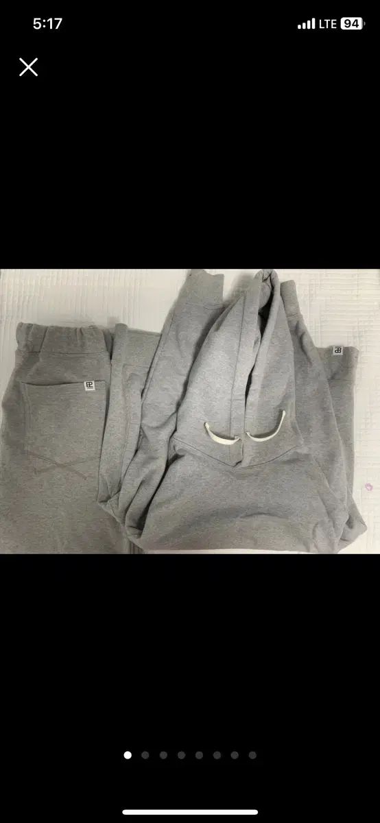 イーストローグ パーマネント フーディー スウェットパンツ セットアップ M