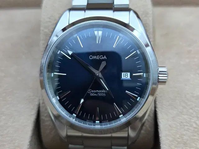 OMEGA オメガ シーマスター マイクロシマ アクアテラ 39ミリ デニム版 クォーツ 時計