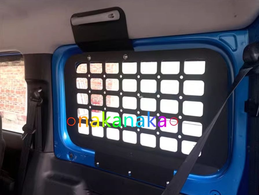 ジムニー 収納スペース 作成 アルミ ラック JB74 JB64 19-25年式