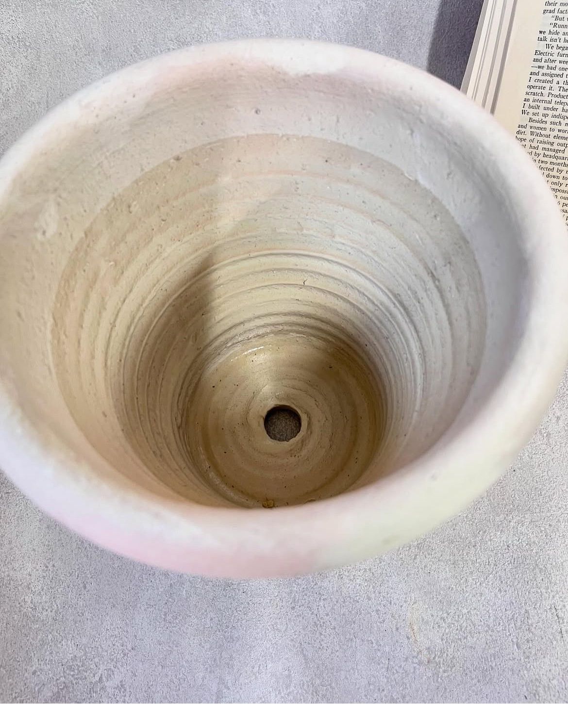 キューポット♡ボーンホワイト キューガーデン イギリス 植木鉢 輸入