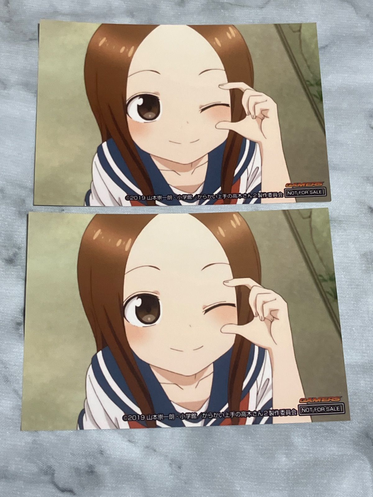 からかい上手の高木さん ゲーマーズ特典 OP場面写真使用ブロマイド