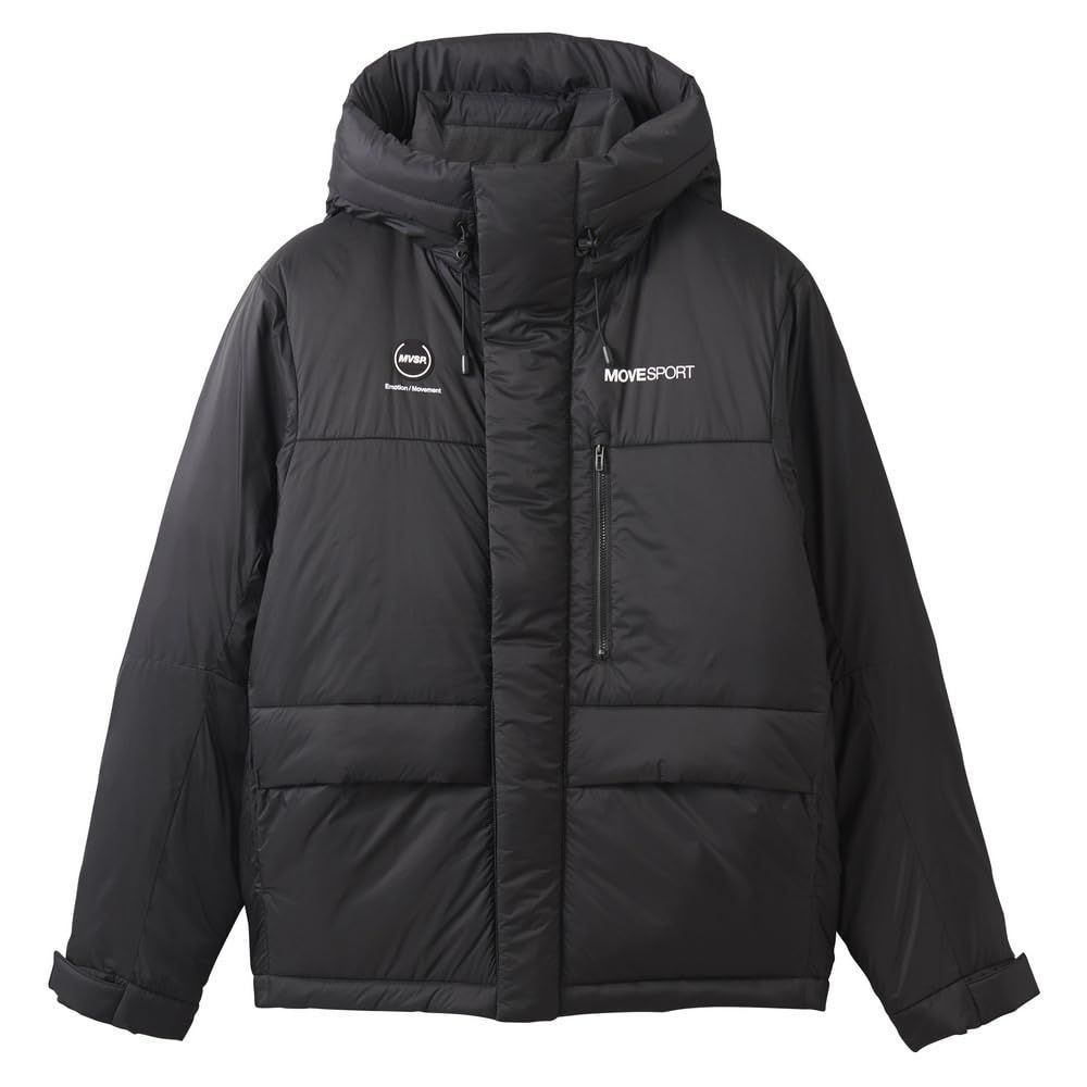 はっ水 防風 防寒 軽量 MOVESPORT ダウンジャケット ナイロン デサント