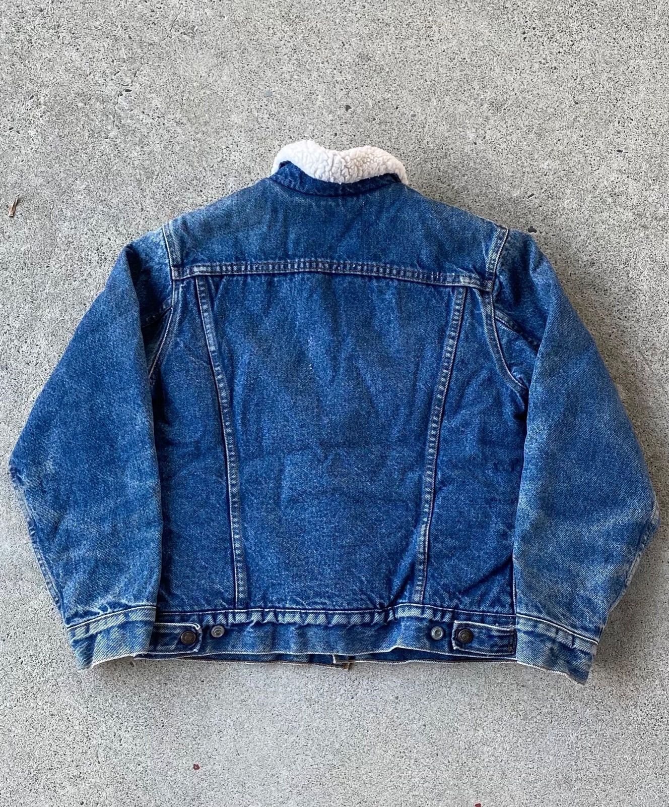 古着　デニムジャケット 80's USA製 Levi's 70708 デニムボアジャケット 古着 リーバイス