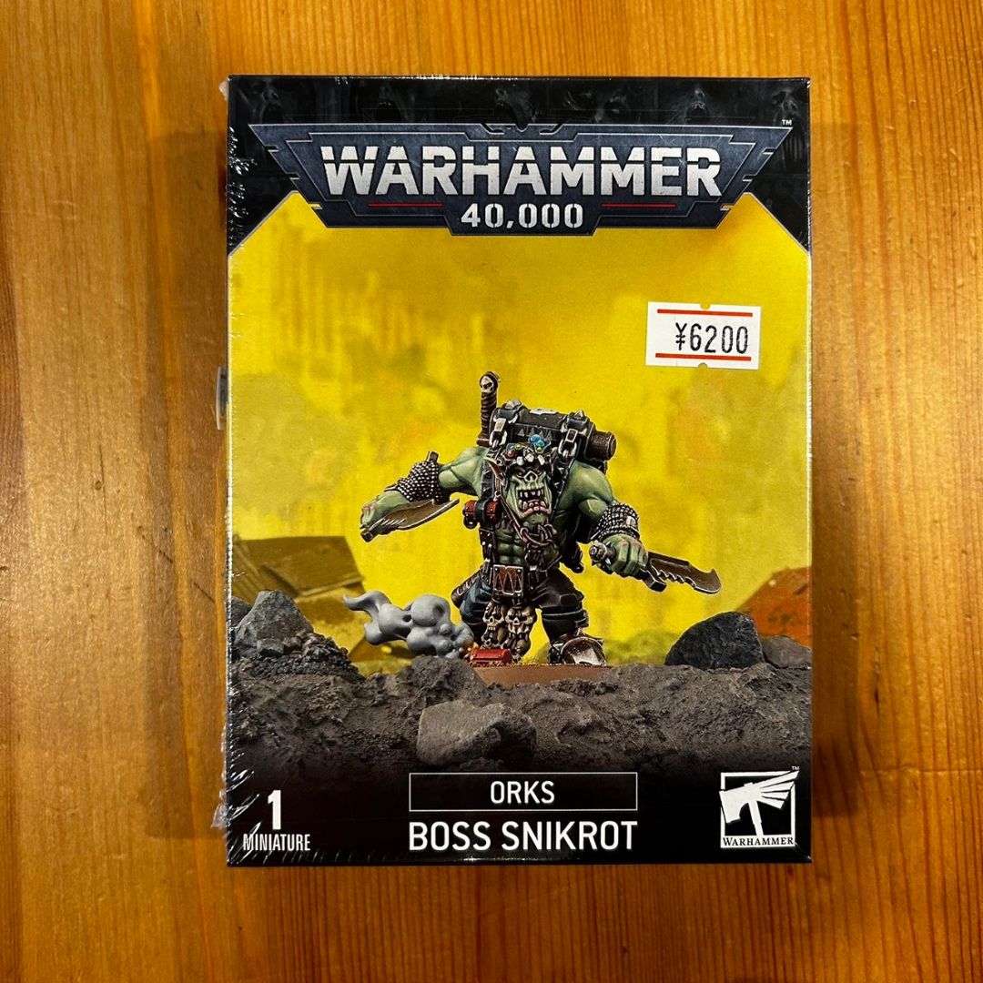 ウォーハンマー40000 オルク ゴフロッカー ウォーハンマー40,000 オルク スニックロット隊長 BOSS SNIKROT