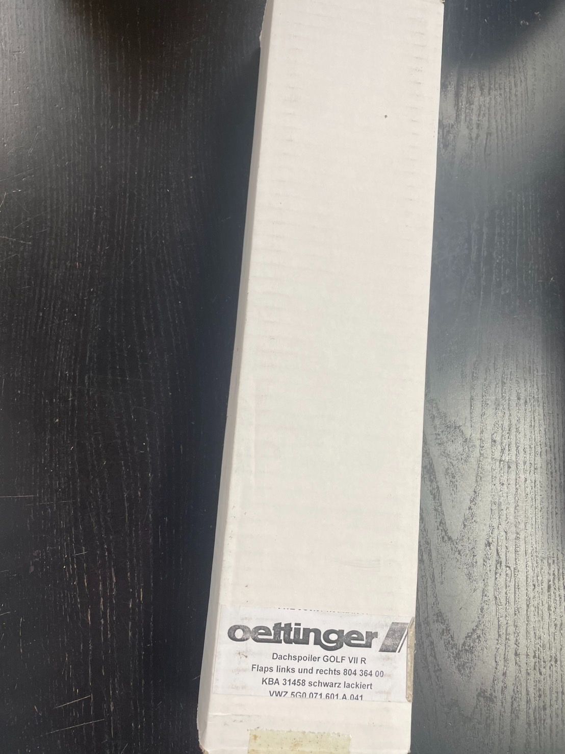 Oettinger ルーフスポイラーエクステンション for Golf7/Golf7.5 GTI/R 