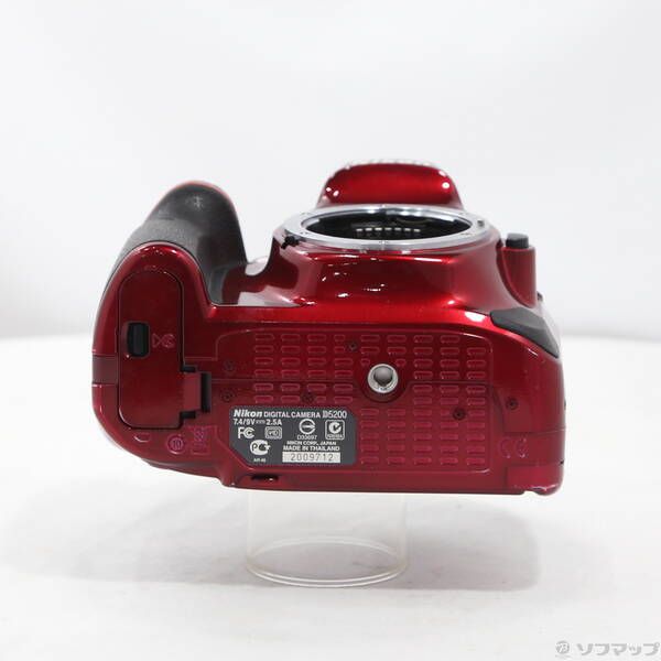 ✨Nikon ニコン D5200 デジタルカメラ ジャンク品 通電確認済み 赤✨ 愛品館江戸川店】Nikon D5200+ 18-55㎜ F3.5-5.6G VR デジタル一眼レフ