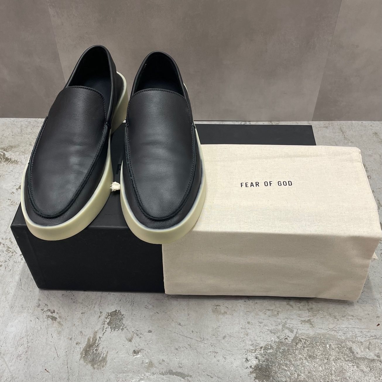 新品 Fear Of God The Loafer FG80-023 レザー ローファー 新品 Fear Of God The Loafer FG80-023 レザー ローファー