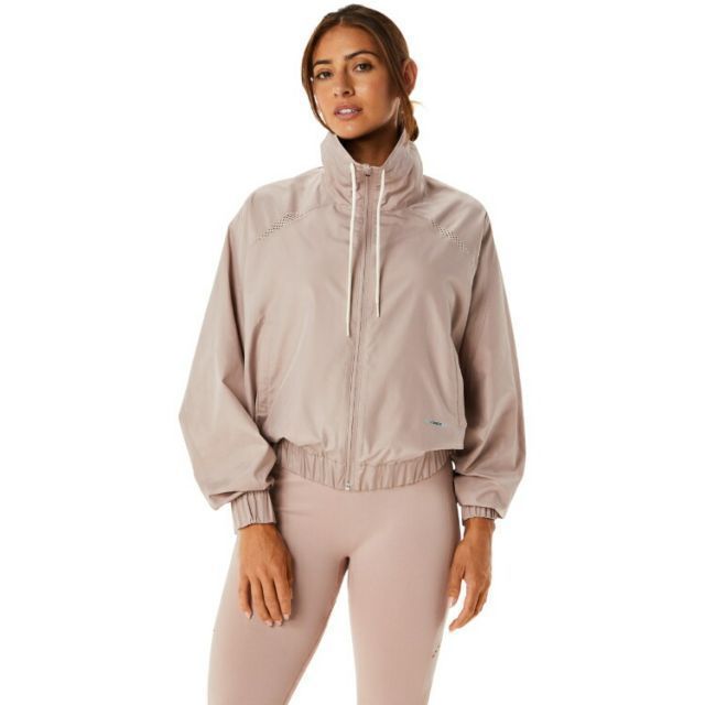 asics アシックス WOMEN ACTIBREEZE WOVEN JA フォーン M 2032C707 700 | スポーツ レディース M マルチカラー 服 衣類 衣料品ウェア ウエア フィットネスウェア トップス アウター ウーブンジャケット フル