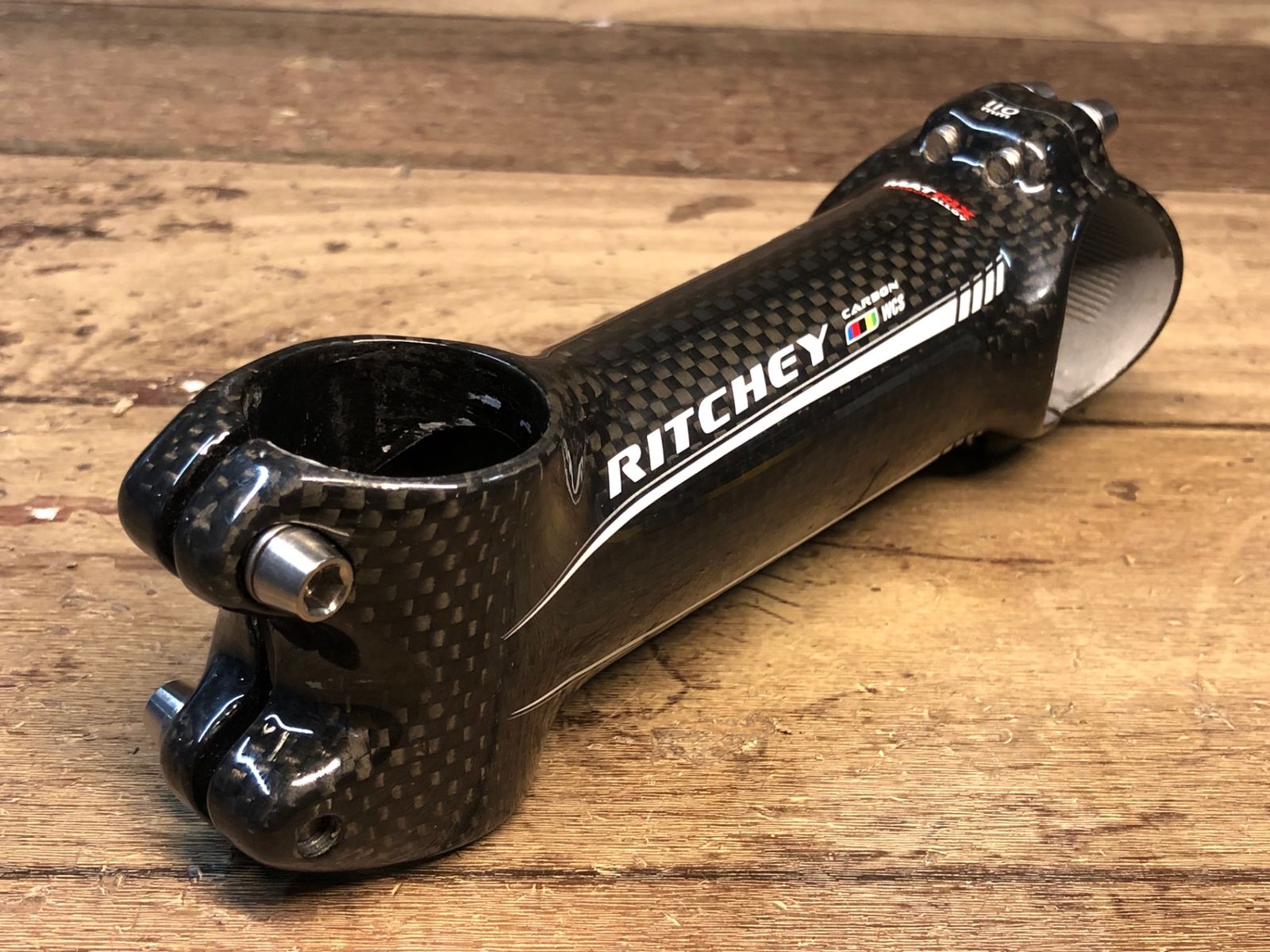 ID583 リッチー RITCHEY WCS 4AXIS アルミカーボン ステム 110mm Φ31.8 OS