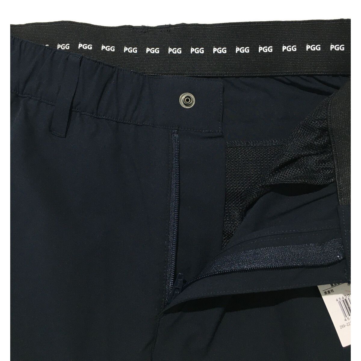 PGG レディース ゴルフパンツ ネイビーM(定価28600円) 未使用品 レディース ピージージー PGG パンツ 1(M) 濃紺