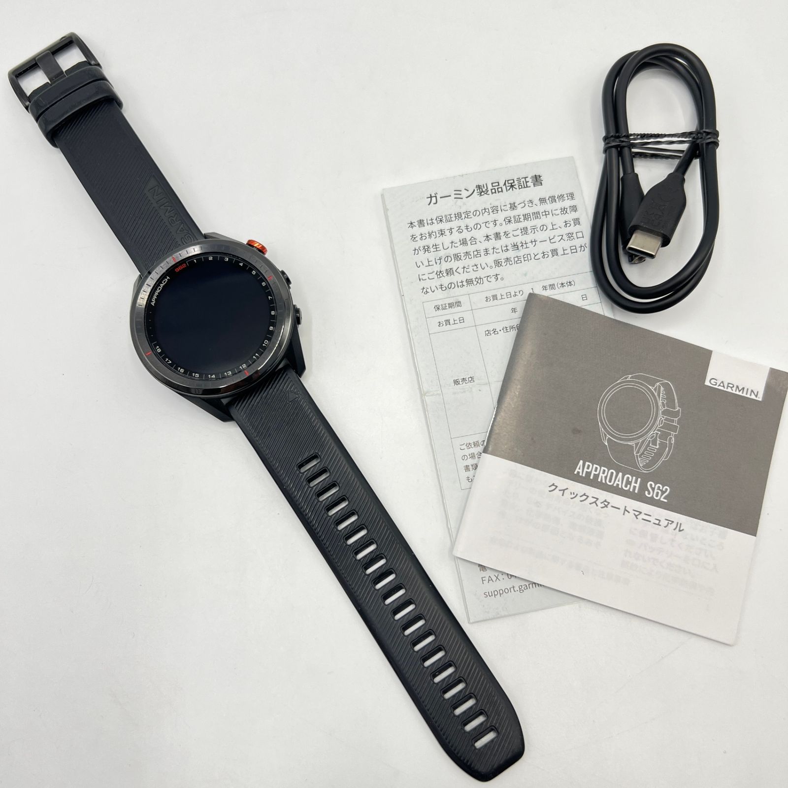 中古品】GARMIN APPROACH S62 Black（日本正規品） ベスト