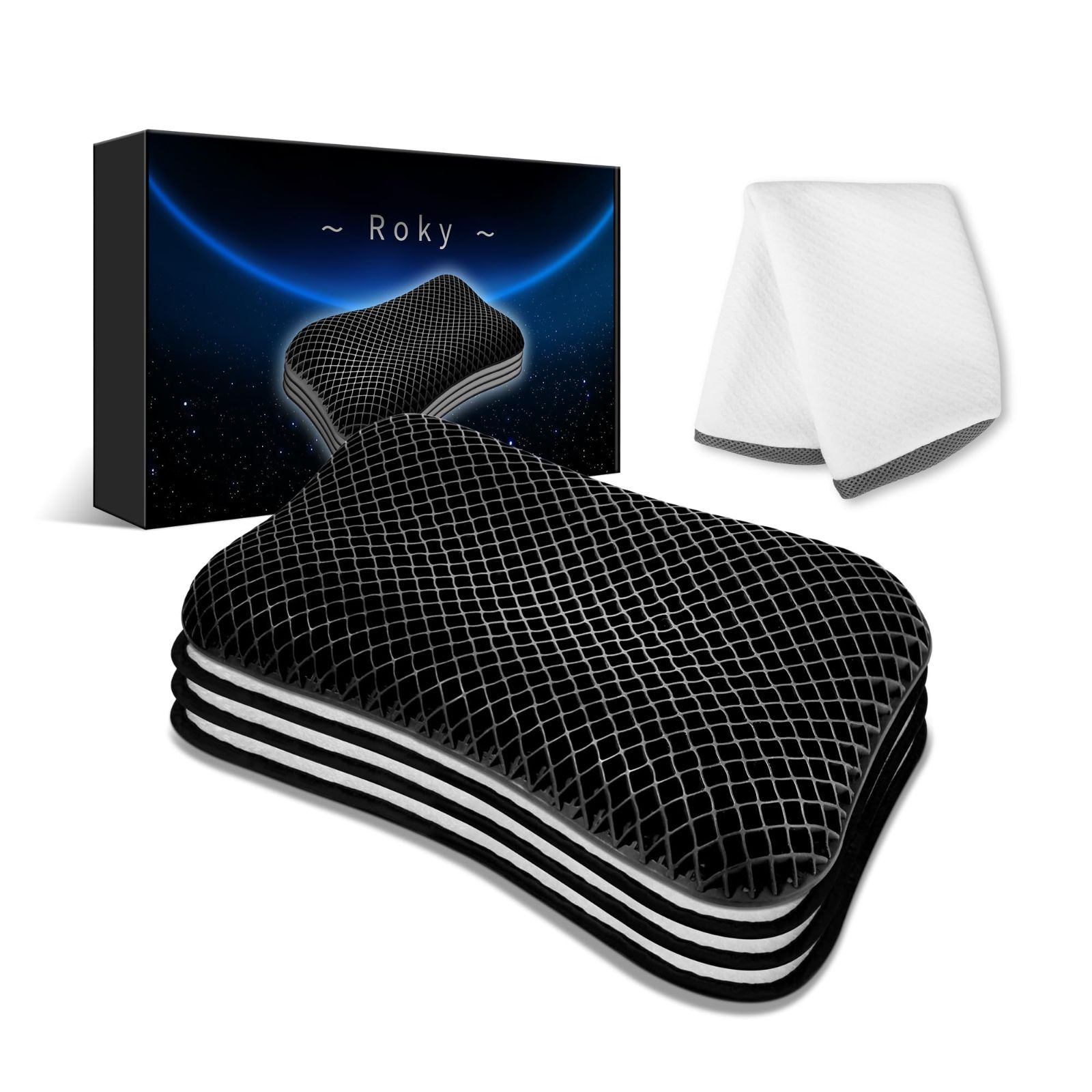 新品✨ ジェル枕 まくら TPE素材 ストレートネック 肩こり 丸洗いOK