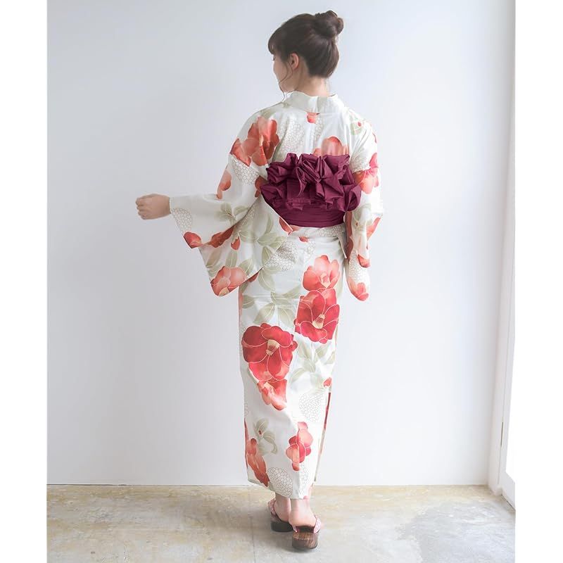 【値下げ可】変わり織生成り浴衣 6点！！セット Amazon | [KYOETSU] [キョウエツ] 浴衣セット 変わり織 生成り 6