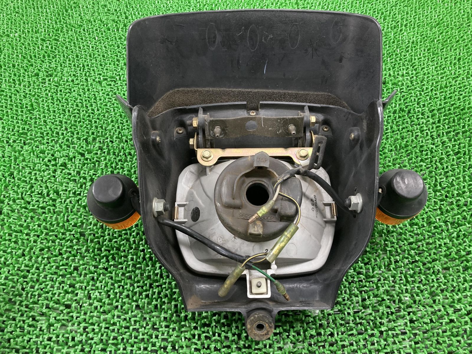 Dトラッカー KLX250 ライトカウル 黒 110-40139 カワサキ 純正 中古