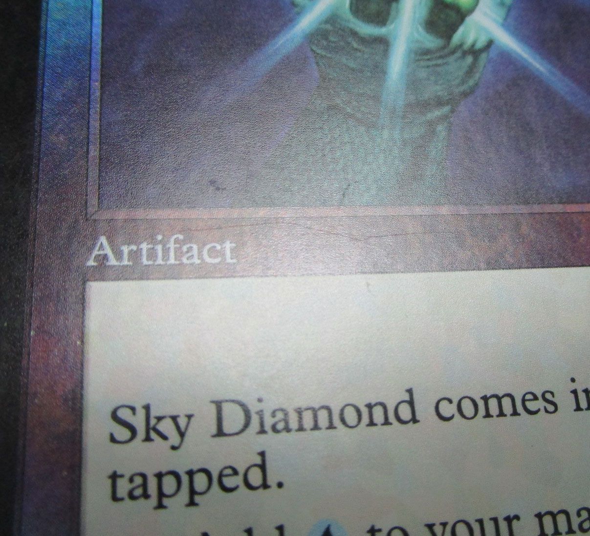 空色のダイヤモンド　Sky Diamond MTG 英語版foil MTG 空色のダイアモンド Sky Diamond Foil 英語版 プレイ用