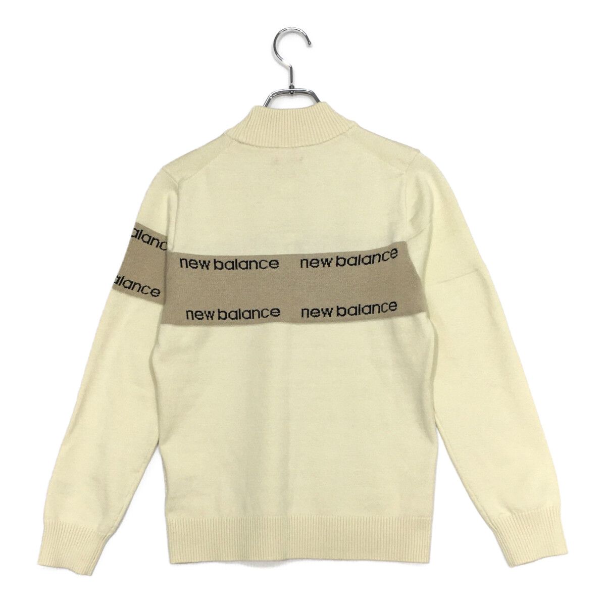 レディース ニューバランスゴルフ New Balance golf セーター 1 M ベージュ 長袖 ハイネック ニット