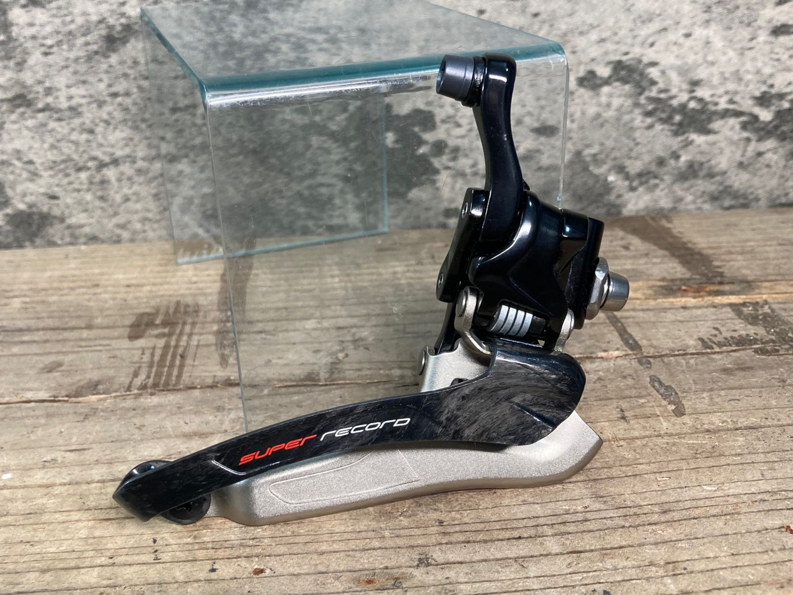JB849 カンパニョーロ Campagnolo スーパーレコード SUPER RECORD 12s FD19-SR12B フロントディレイラー 直付