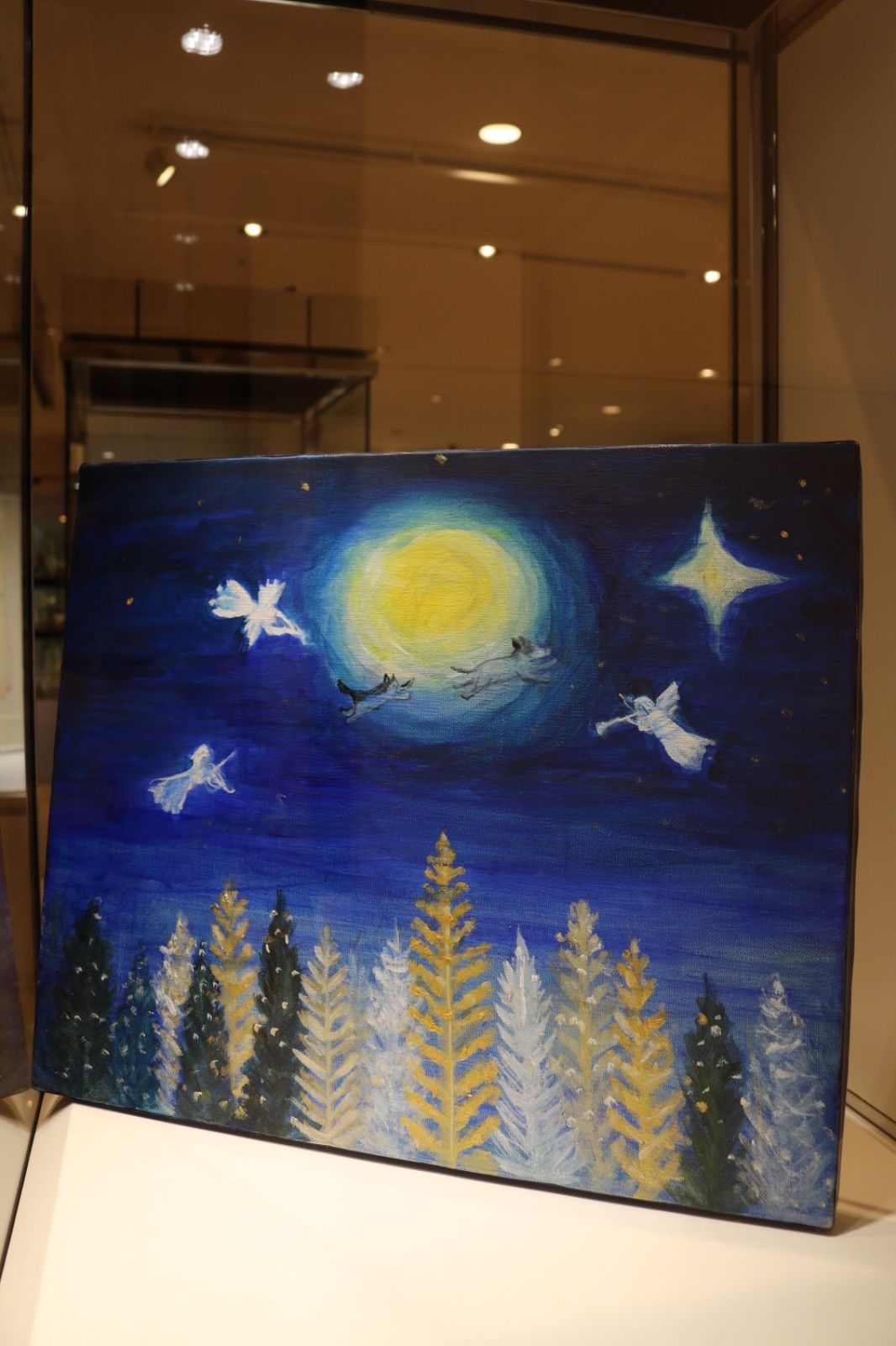月夜の希望 - 絵画