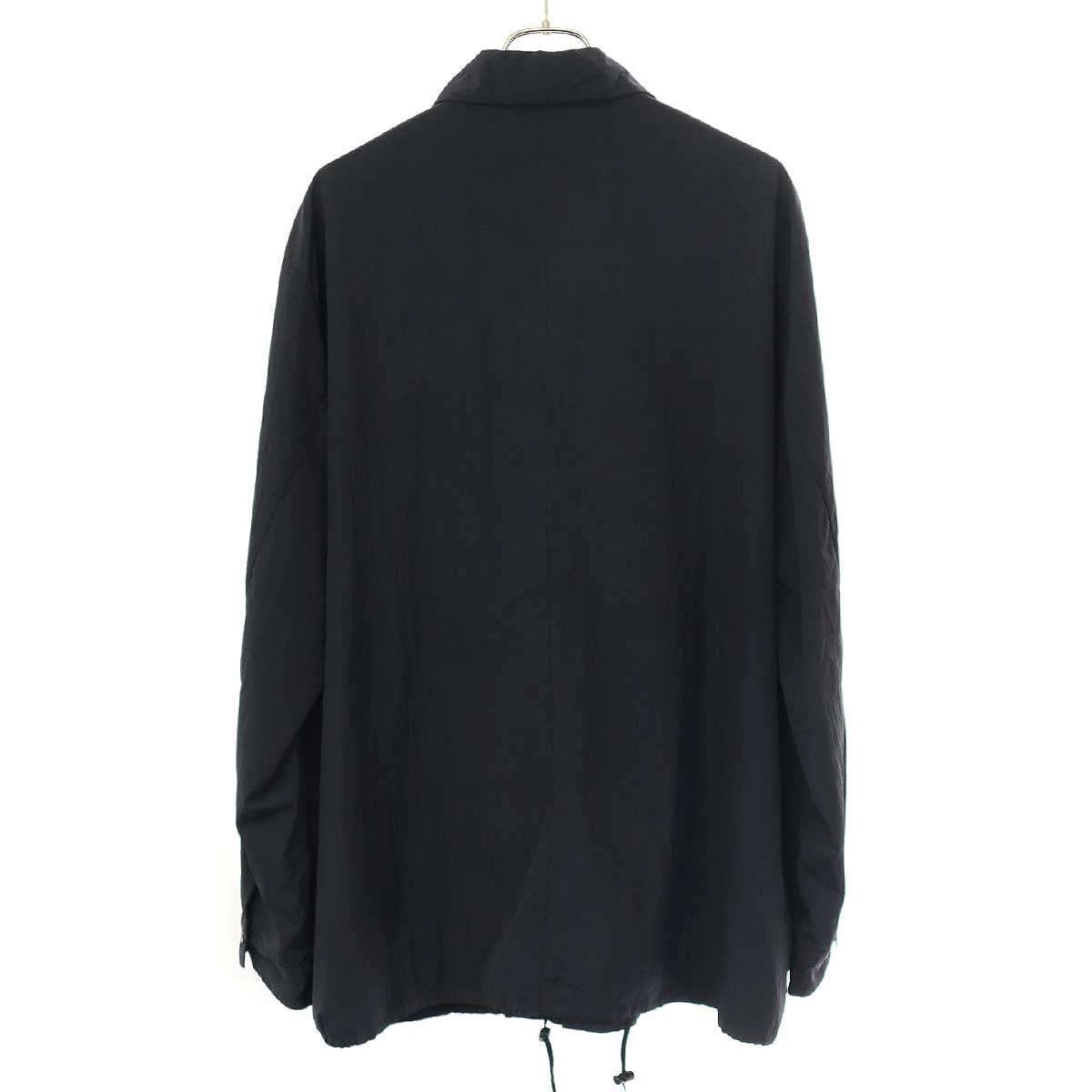 ATON エイトン HAND DYED NYLON SHIRT JACKET ナイロンシャツ