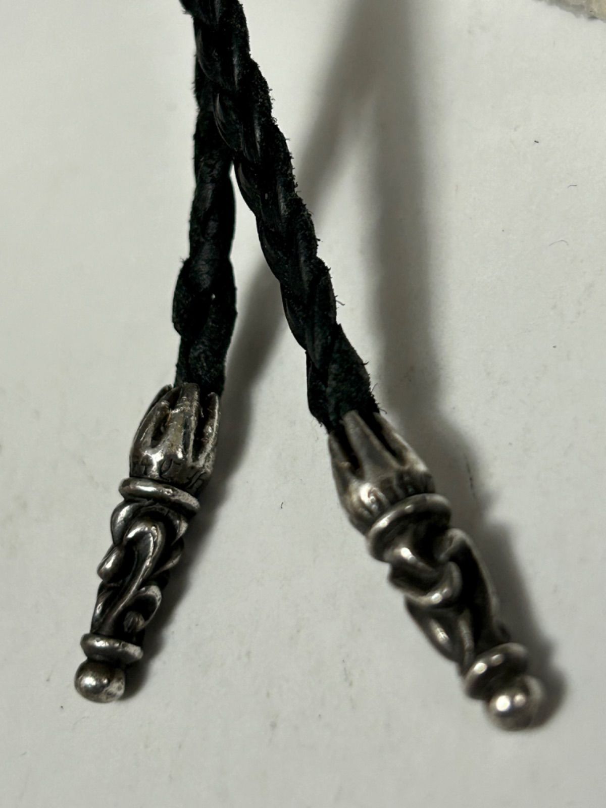 クロムハーツタイニーレザーブレードシルバー925スモール