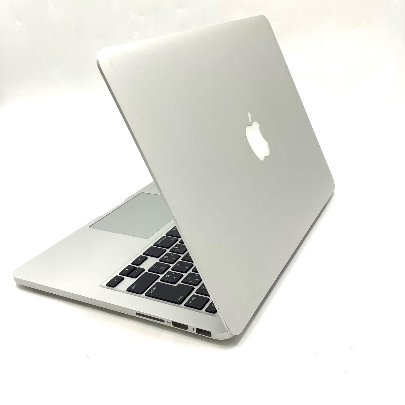Apple MacBook Pro 13インチ 2013 2.4GHz デュアルコア Intel Core i5 8GB SSD 256GB シルバー 動作 済 全額返金保証 最速発送