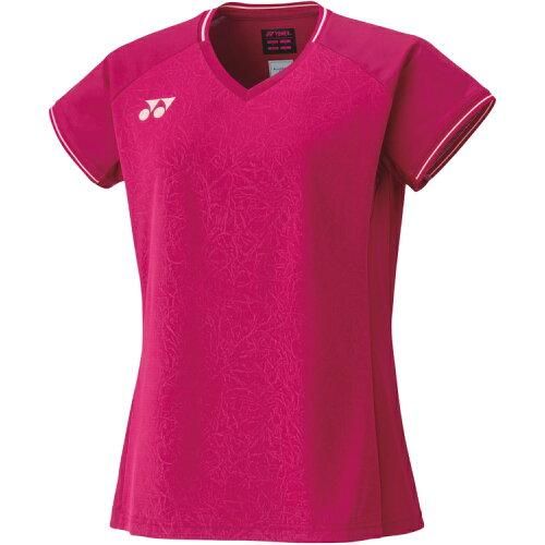 【新品・5営業日で発送】YONEX ヨネックス ウィメンズゲームシャツ (20715) 色 : レディッシュローズ サイズ : M 