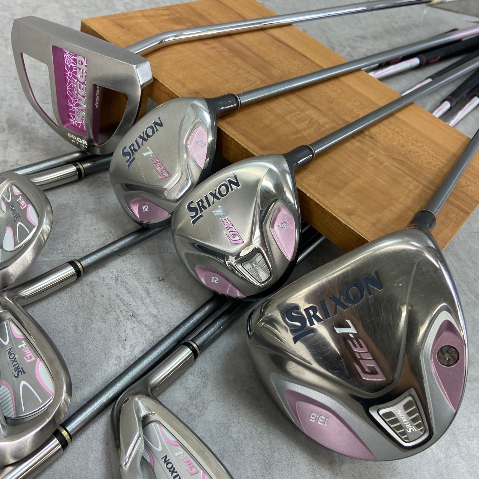 SRIXON スリクソン adidas アディダス レディースゴルフ9本