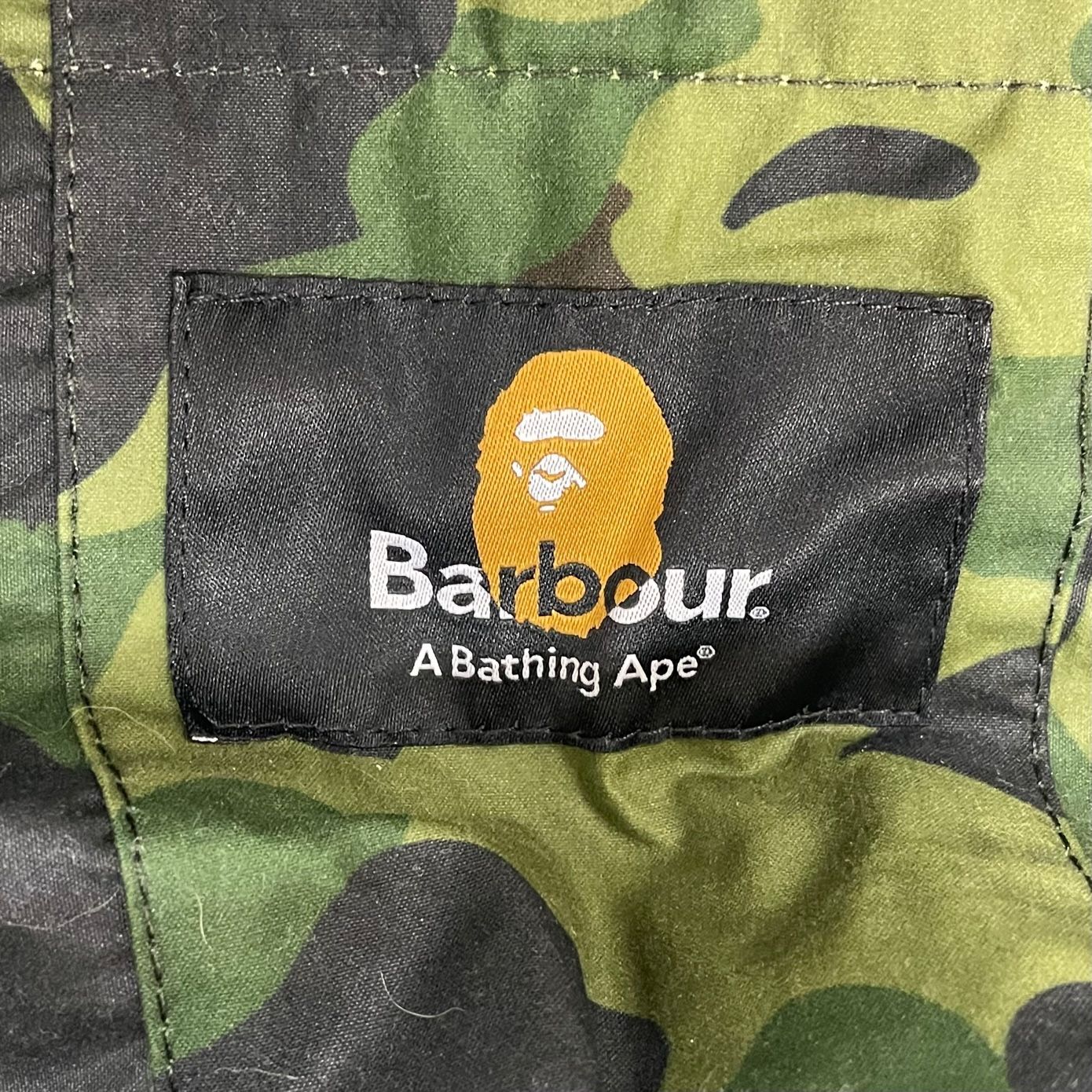 よろしくお願いいたしますBARBOUR Ｘ BAPE® 1STCAMOBEDALEJACKET