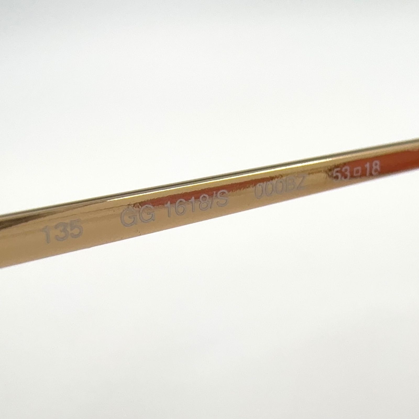 サングラス ゴールド