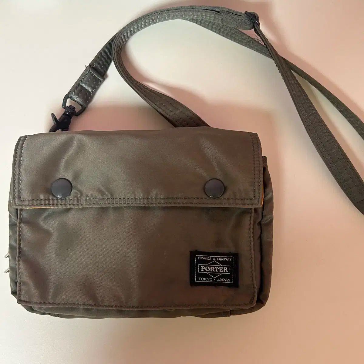 Porter ポーター タンカー ショルダーバッグ シルバーグレー