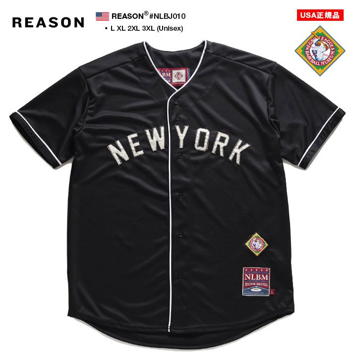 ブラックヤンキース　ユニフォーム　NLBM　ニグロリーグ　MLB野球　2XL ブラックヤンキース | STORES