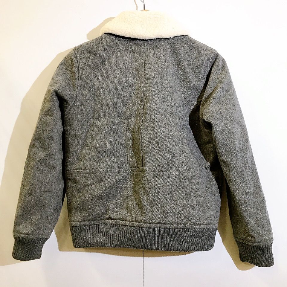 A.P.C. ブルゾン ジャンパー グレー ボア トップス アウター