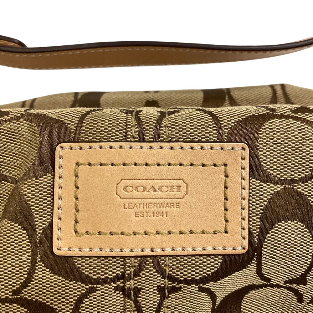 5％OFF フォロワークーポン！！】COACH コーチ ミニバッグ